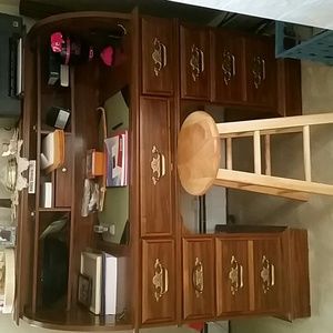 Roll desk....attached cover
