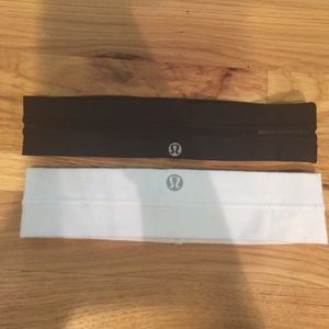 Two Lululemon Headbands