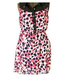 Trendy High-Low Button Up Dress