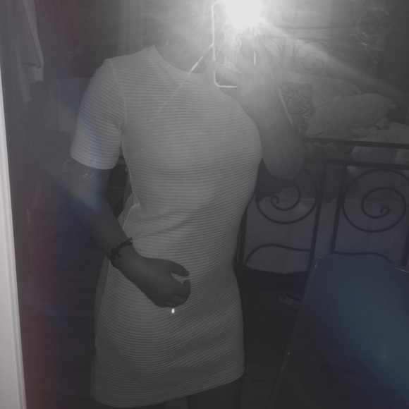 White tshirt dress