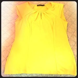 Mustard yellow s/l shirt