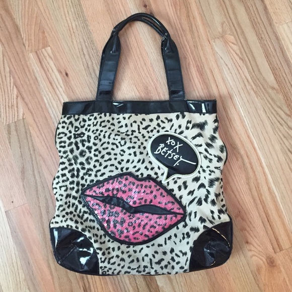 Betsey Johnson Handbags - Betsey Johnson Sequin Tote Bag