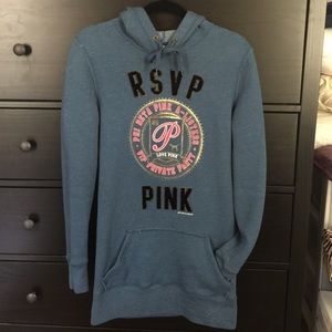 Victoria's Secret PINK tunic hoodie