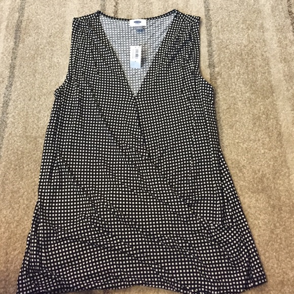 Wrap sleeveless top