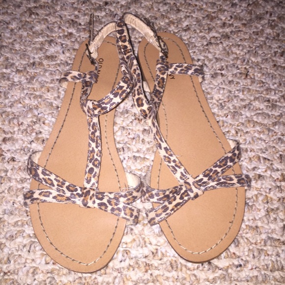 Old Navy Cheetah Sandals