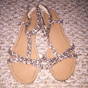 Old Navy Cheetah Sandals
