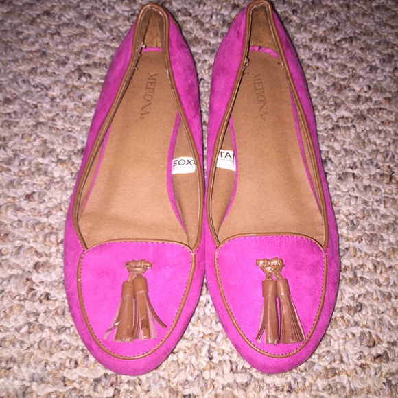 Hot Pink Loafers