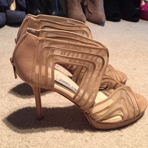 Jimmy Choo nude sandals