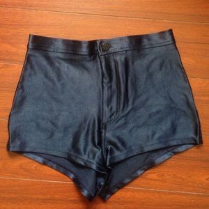 American Apparel disco shorts