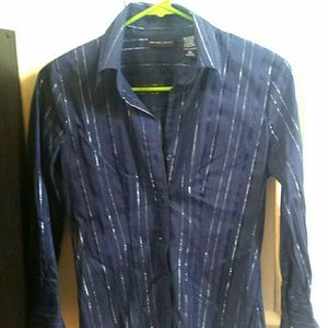 New York & Company Button Down XS