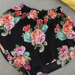 Floral shorts
