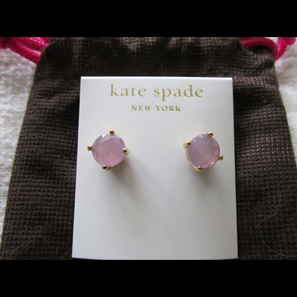 Kate Spade Amethyst Stud Earrings