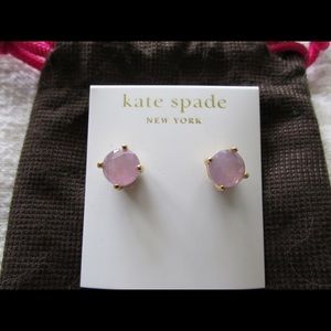 Kate Spade Amethyst Stud Earrings