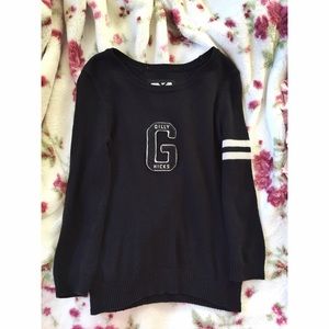 gilly hicks varsity sweater