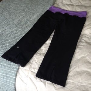 LULULEMON SIZE 8 well loved crops