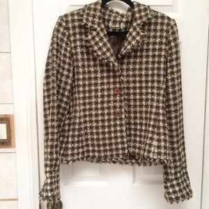 Plaid coat