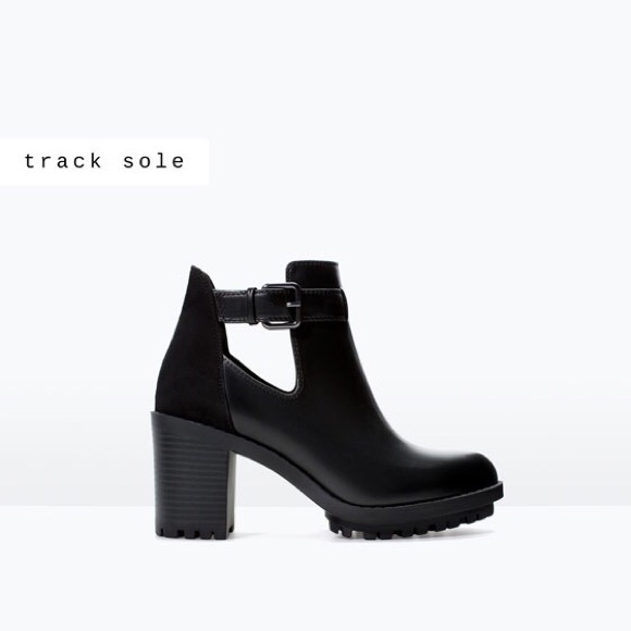 Open Track Sole Booties