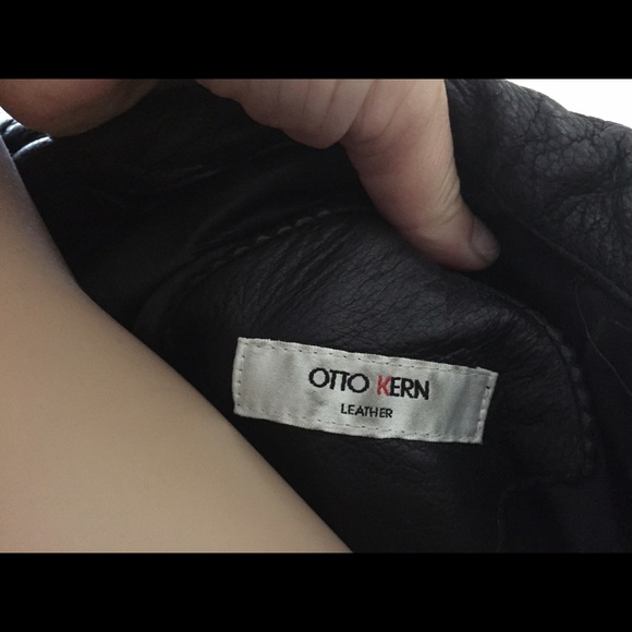 Otto Kern German designer black men jacket - Picture 3 of 4