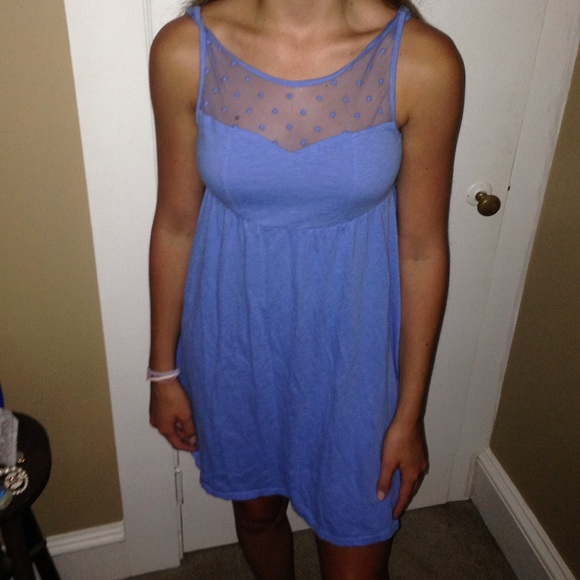 SMALL O'Neil blue dress, Mesh Top