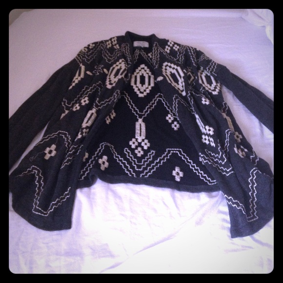 Lucky brand draped sweater