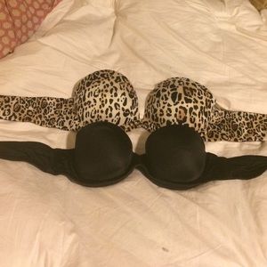 NWOT VICTORIAS SECRET STRAPLESS BRA BUNDLE😍