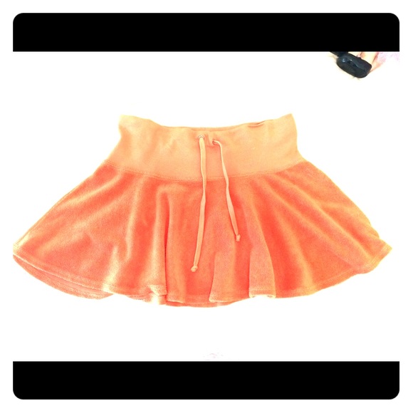 Juicy couture terry cloth skirt