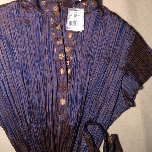 💥FLASH SALE💥 AND Purple Tunic Top - Picture 2 of 4