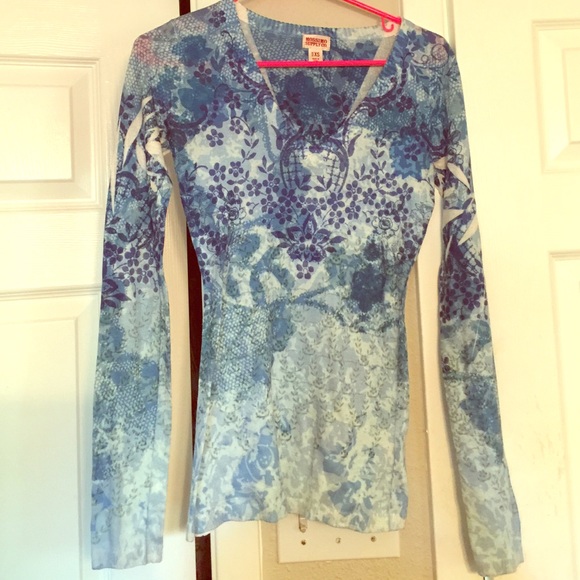 Floral sweater