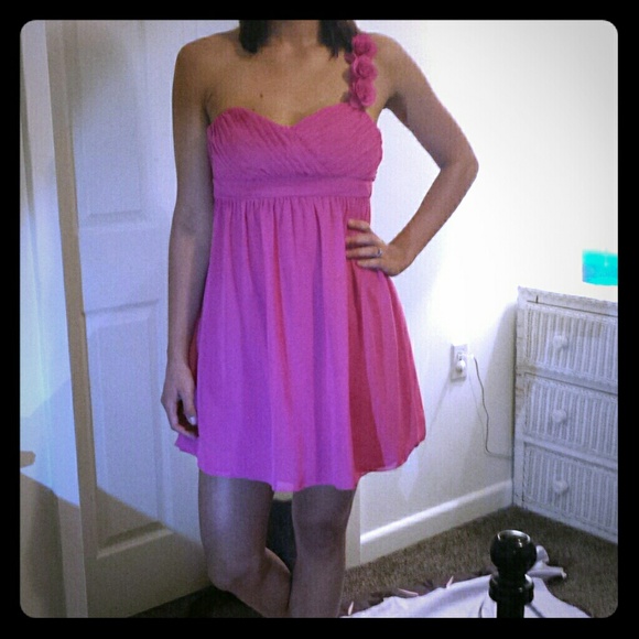 Alfred Angelo hot pink dress - Picture 1 of 3