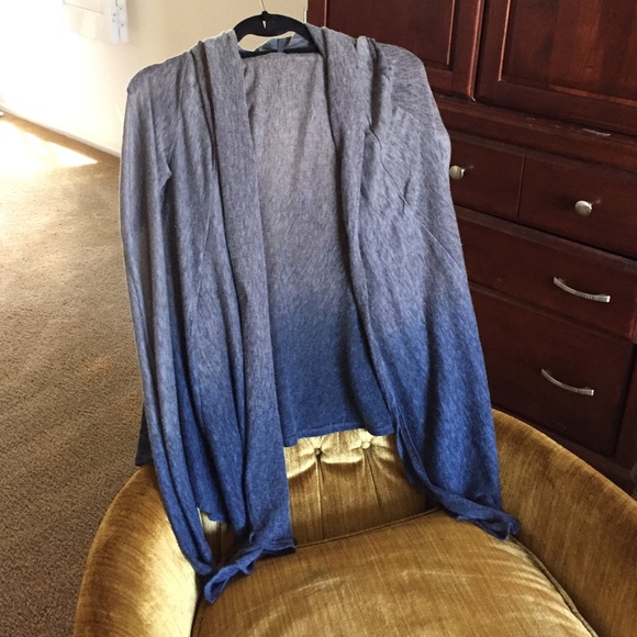 7 for all mankind ombre feather light sweater