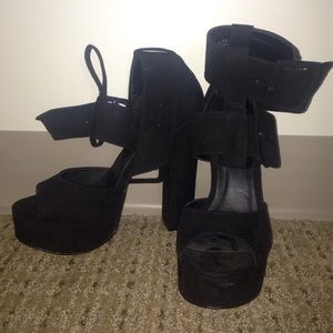 Nasty Gal black heels