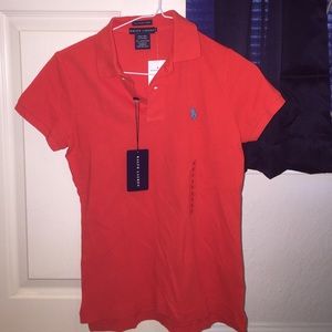 Salmon Ralph Lauren polo
