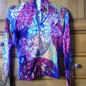 Stretchy lightweight sequin sweater