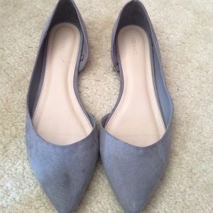 Grey Forever 21 Flats, size 9