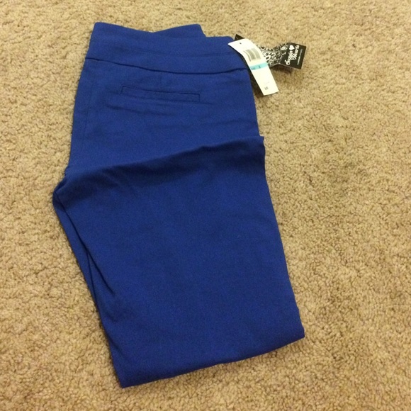 Blue dress pants