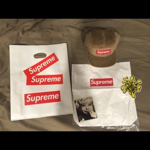 Supreme 5 Panel cord Hat