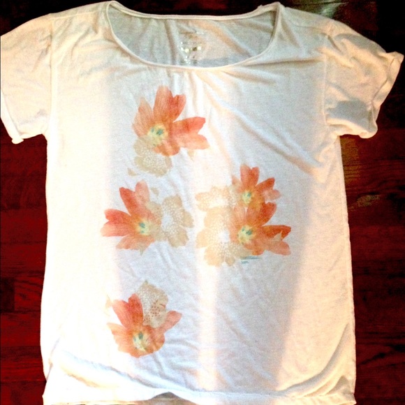 Women's American Eagle XL floral short sleeve top