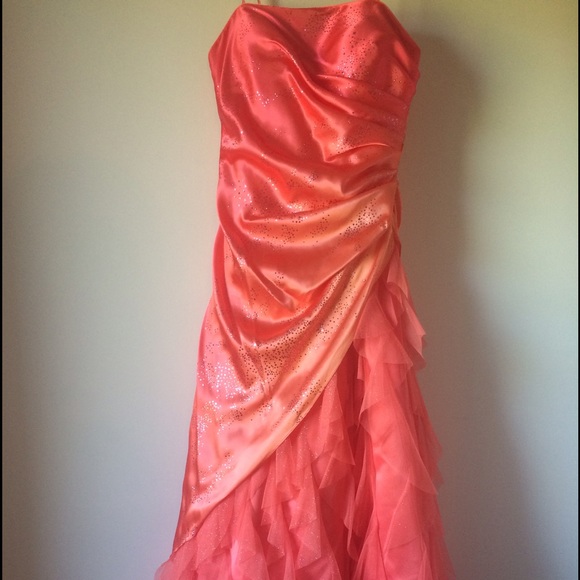 Orange Formal Gown