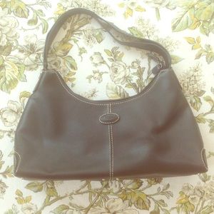 Black Leather Purse