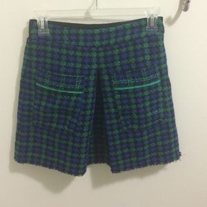 Zara Plaid Skirt, Reposh.
