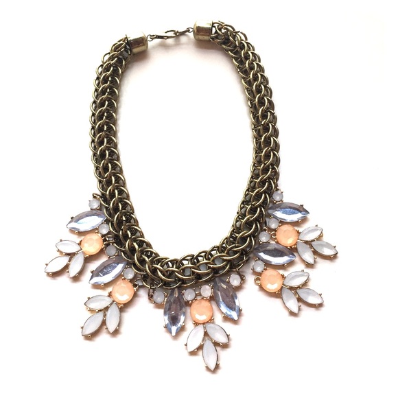Jeweled Statement Necklace