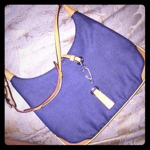 COACH classic denim handbag excellent condition.