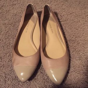 Nude Pointed Flats