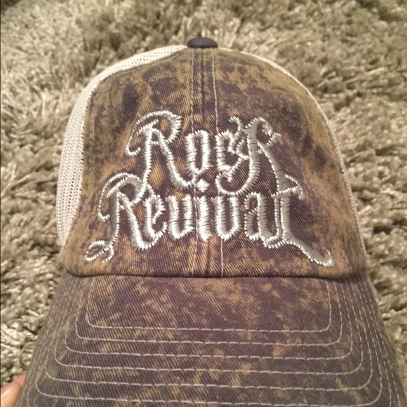 Never worn, Rock Revival hat