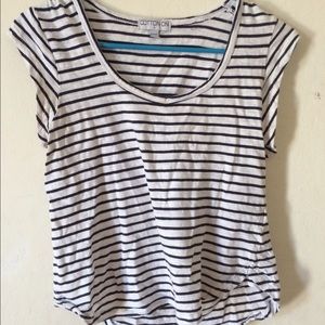 Black and White CottonOn Striped Top