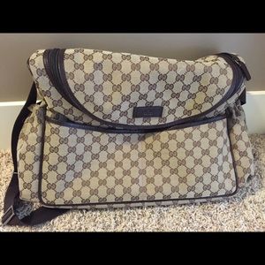 Gucci bag/diaper bag