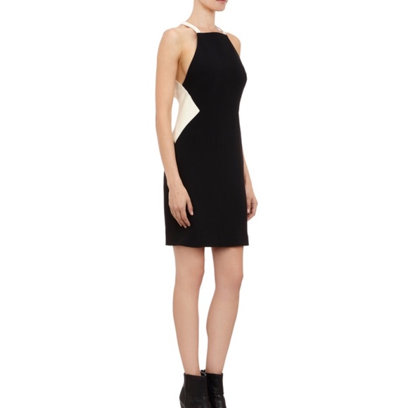 Rag & Bone Black Binx Cutoutback Dress