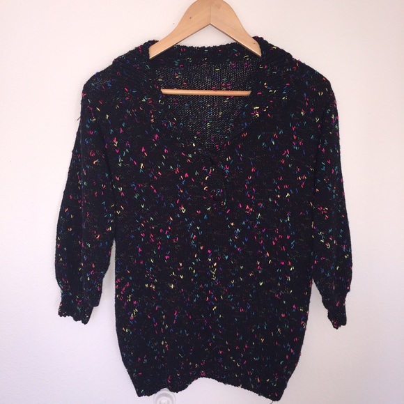 🎉3/4 sleeve retro sweater