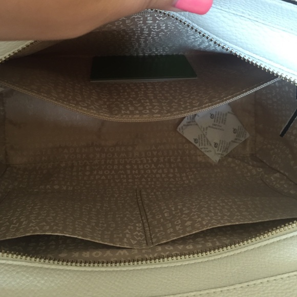 BNWT Kate Spade leather/fabric bag - Picture 3 of 4