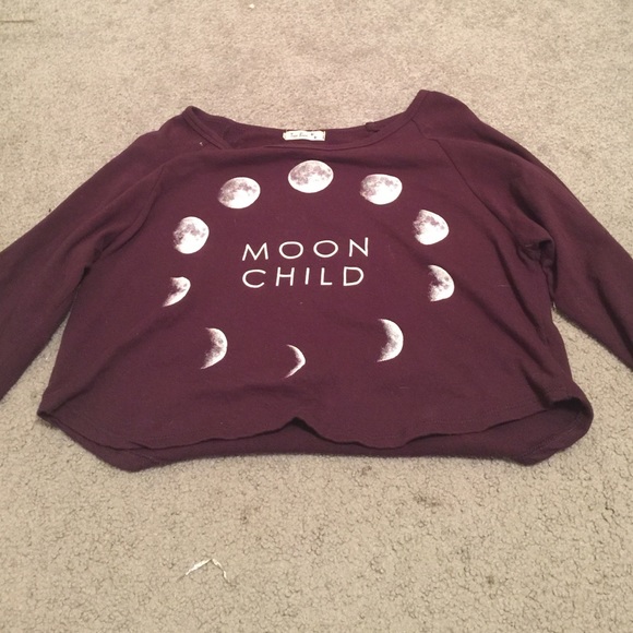 Moon child crop top